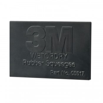 Гнучкий гумовий ракель 3M™ Wetordry™ 70*108мм Гнучкий гумовий ракель 3M™ Wetordry™ 70*108мм