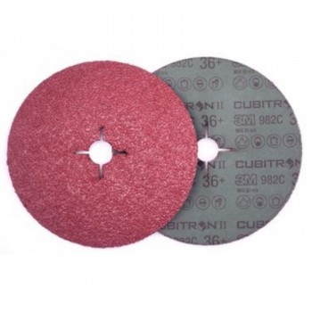 Фібровий круг 3M™ Cubitron™ II 982C ø180мм*22мм 36+ Фібровий круг 3M™ Cubitron™ II 982C ø180мм*22мм 36+