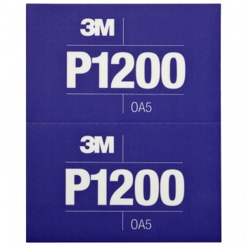 Гнучкі абразивні листи 3M™ Hookit™ CROW 140*171мм P1200 Гнучкі абразивні листи 3M™ Hookit™ CROW 140*171мм P1200