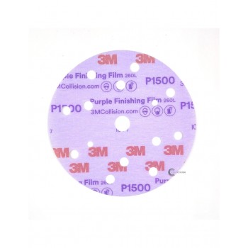 Абразивний диск 3M™ Hookit™ 260L Purple ø150мм P800 Абразивний диск 3M™ Hookit™ 260L Purple ø150мм P800