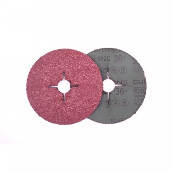 Фібровий круг 3M™ Cubitron™ II 982C ø125мм*22мм 36+ Фібровий круг 3M™ Cubitron™ II 982C ø125мм*22мм 36+