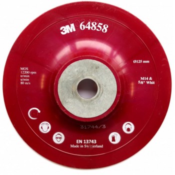 Оправка 3M™ для фібрових кругів Cubitron™ II ø125мм*22мм М14 гладка Оправка 3M™ для фібрових кругів Cubitron™ II ø125мм*22мм М14 гладка