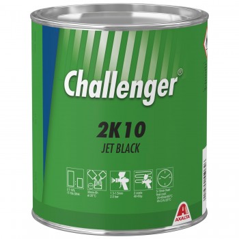 Двокомпонентна емаль Challenger 2K Topcoat 2K10 Jet Black (3.5л) Двокомпонентна емаль Challenger 2K Topcoat 2K10 Jet Black (3.5л)
