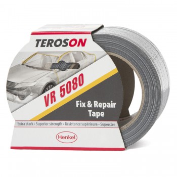 Одностороння армована захисна стрічка Teroson VR 5080 50мм*50м срібляста Одностороння армована захисна стрічка Teroson VR 5080 50мм*50м срібляста