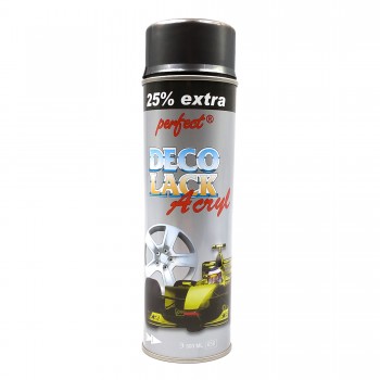 Фарба Perfect Deco Lack Acryl для дисків в аерозолі чорна матова (500мл)