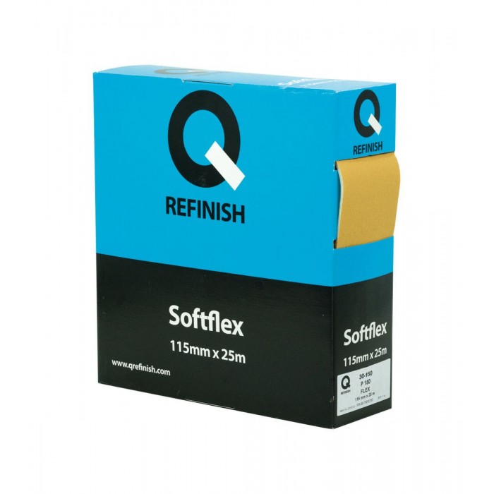 Мякі рулони Q-Refinish SoftFlex 115мм*25м P400