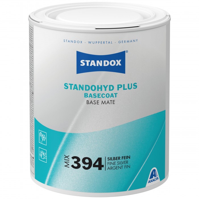 Базове покриття Standohyd Plus Basecoat Mix 394 Fine Silver (1л)