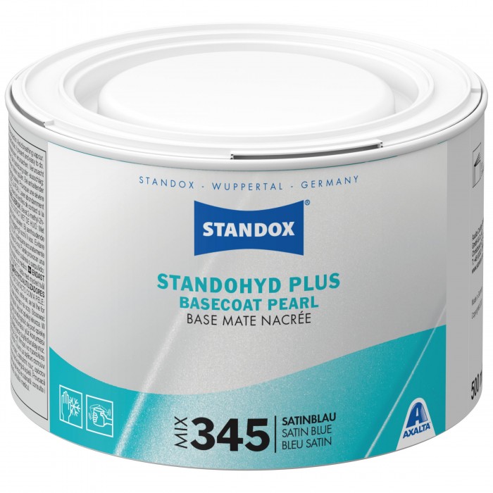 Базове покриття Standohyd Plus Basecoat Mix 345 Satinblue (500мл)