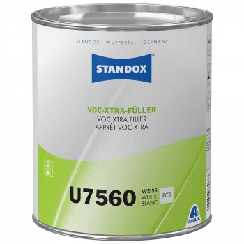 Грунт-наповнювач Standox VOC Xtra Filler U7560 White (3.5л) Грунт-наповнювач Standox VOC Xtra Filler U7560 White (3.5л)