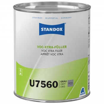 Грунт-наповнювач Standox VOC Xtra Filler U7560 Grey (3.5л) Грунт-наповнювач Standox VOC Xtra Filler U7560 Grey (3.5л)