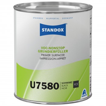 Грунт-наповнювач Standox VOC Nonstop Primer Surfacer U7580 Black (3.5л) Грунт-наповнювач Standox VOC Nonstop Primer Surfacer U7580 Black (3.5л)