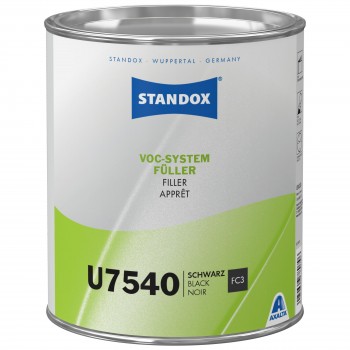 Грунт-наповнювач Standox VOC System Filler U7540 Black (3.5л) Грунт-наповнювач Standox VOC System Filler U7540 Black (3.5л)