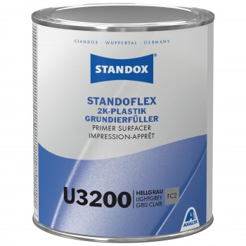 Грунт-наповнювач Standoflex 2K Plastic Primer Surfacer U3200 Light Grey (1л) Грунт-наповнювач Standoflex 2K Plastic Primer Surfacer U3200 Light Grey (1л)