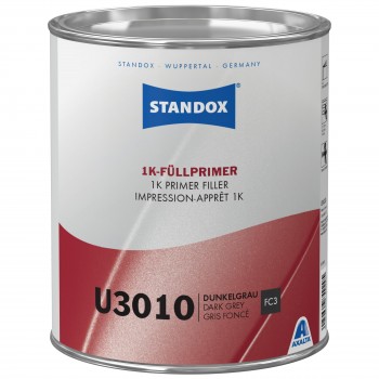 Грунт-наповнювач Standox 1K Primer Filler U3010 Dark Grey (3.5л) Грунт-наповнювач Standox 1K Primer Filler U3010 Dark Grey (3.5л)