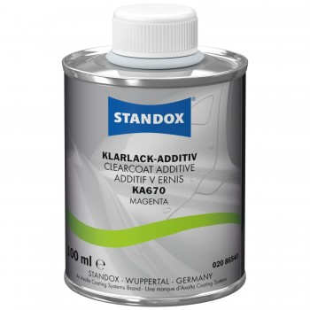 Добавка в лак Standox Clearcoat Additive KA670 Magenta (100мл) Добавка в лак Standox Clearcoat Additive KA670 Magenta (100мл)