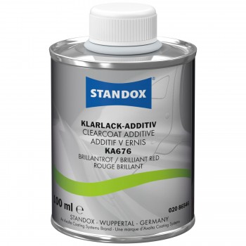 Добавка в лак Standox Clearcoat Additive KA676 Brilliant Red (100мл) Добавка в лак Standox Clearcoat Additive KA676 Brilliant Red (100мл)