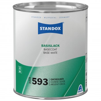 Базове покриття Standox Basecoat Mix 593 Coarse Silver (3.5л)