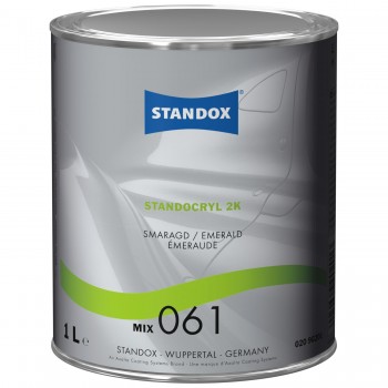 Двокомпонентна емаль Standocryl 2K Mix 061 Emerald (1л) Двокомпонентна емаль Standocryl 2K Mix 061 Emerald (1л)