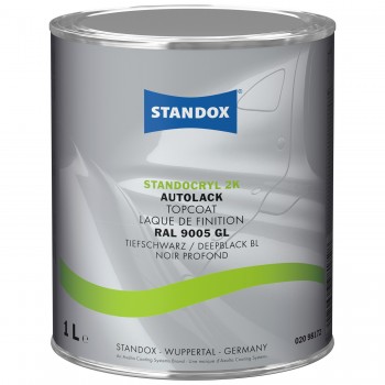 Готове покриття Standocryl 2K RAL 9005 Deep Black / BL (1л) Готове покриття Standocryl 2K RAL 9005 Deep Black / BL (1л)