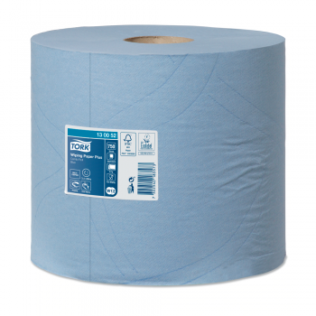 Протиральний папір Tork Wiping Paper Plus W1/2 (750 аркушів/рул) Протиральний папір Tork Wiping Paper Plus W1/2 (750 аркушів/рул)