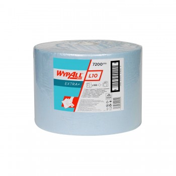 Протиральні серветки Wypall L10 Extra+ в рулоні 38*24см (1000 листів/рул) Протиральні серветки Wypall L10 Extra+ в рулоні 38*24см (1000 листів/рул)